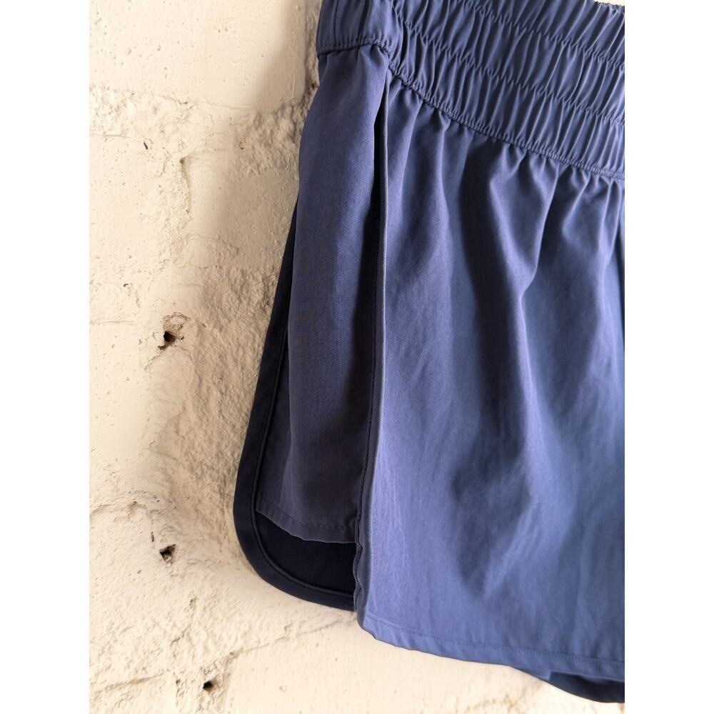 DSG Navy Running Shorts Medium Athletic Lined Workout Activewear Women - Picture 4 of 7